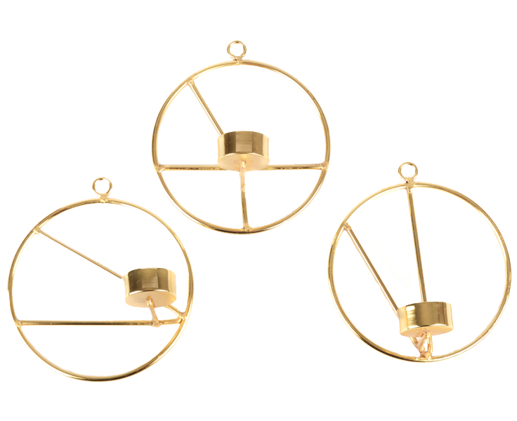Väggljushållare Lines, liten, 3-pack - Form Living